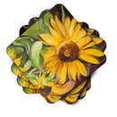 Sunflowers Foam Coasters Set of 4 Cup Coasters for Indoor Outdoor, Tabletop Protection, Anti Slip, Mouse pad Material