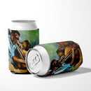 Jazz Bass Can or Bottle Hugger Cooler Sleeve for Standard 12 oz Cans, Insulated Foam Beer & Soda Can Hugger Reusable