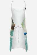 Boats on the Bay Sailboats Apron – Artist-Designed Kitchen, BBQ & Craft Apron JMK1291APRON