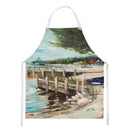 At the Pier Sailboats Apron – Artist-Designed Kitchen, BBQ & Craft Apron JMK1299APRON