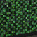 Emerald Green 11x11 Glossy Matte Square Glass Mosaic Tile (5 pack, 4.43 sq ft/case)