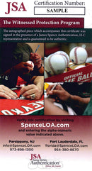 Darick Hall Philadelphia Phillies Autographed Helmet