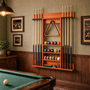 Wall-mounted Billiards Pool Cue Rack Only