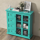 Buffet Sideboard Table Kitchen Storage Cabinet with Drawers and Doors