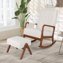 Rocking Chair with Ottoman