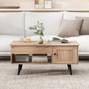 Lift Top Coffee Table with Storage and Hidden Compartment