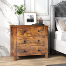 3 Drawer Dresser Chest of Drawers Bedside Table