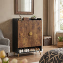 7-Tier Tall Shoe Storage Cabinet with Adjustable Shelves