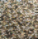Beige Brown 11x12 Polished Brick Shell Mother of Pearl Mosaic Tile (20 pack, 19.34 sq ft/case)