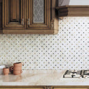 White 12x12 Polished Square Shell Mother of Pearl Mosaic Tile (20 pack, 20.33 sq ft/case) - Sample