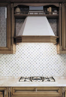 White 12x12 Polished Square Shell Mother of Pearl Mosaic Tile (20 pack, 20.33 sq ft/case) - Sample