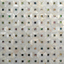 White 12x12 Polished Square Shell Mother of Pearl Mosaic Tile (20 pack, 20.33 sq ft/case)
