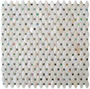 White 11x11 Polished Octagon Shell Mother of Pearl Mosaic Tile (20 pack, 18.68 sq ft/case)
