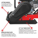5.5 HP Honda Vibratory Plate Compactor for Soil Compaction Tamper 3 Year Warranty by Tomahawk Power