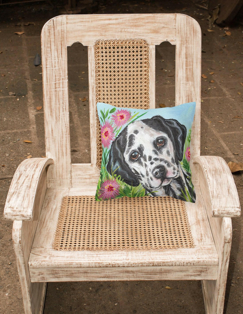 Dalmatian by Judith Yates Canvas Decorative Pillow JYJ0191PW1414