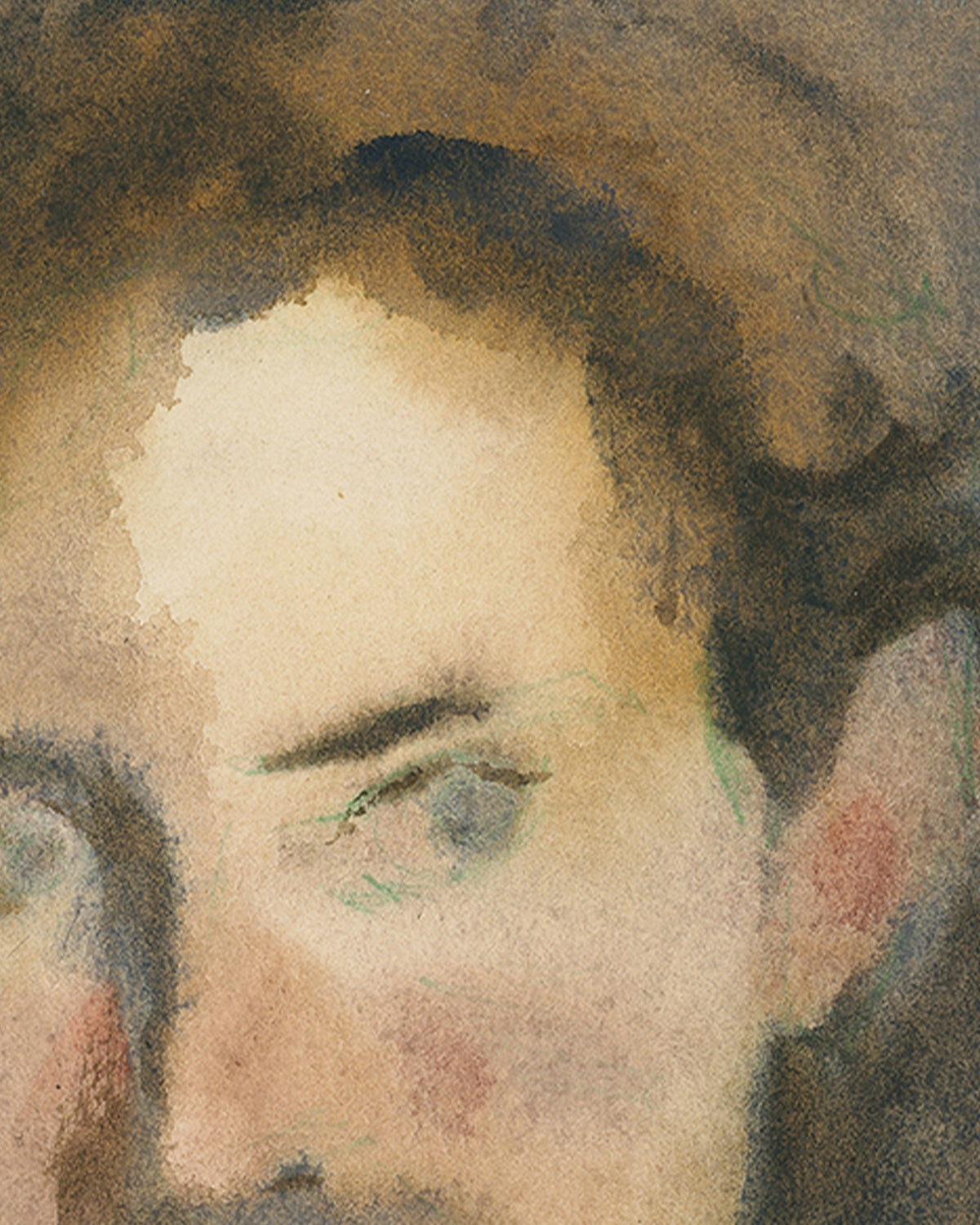 John Study, close-up of the surface