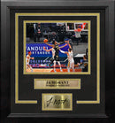 Ja Morant Slam Dunk Memphis Grizzlies 8" x 10" Framed Basketball Photo with Engraved Autograph by Dynasty Sports & Framing