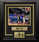 Ja Morant Slam Dunk Memphis Grizzlies 8" x 10" Framed Basketball Photo with Engraved Autograph by Dynasty Sports & Framing