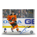 James Van Riemsdyk 2012 Winter Classic Autographed Philadelphia Flyers Hockey Photo by Dynasty Sports & Framing