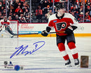 Jamie Drysdale in Action Philadelphia Flyers Autographed 8" x 10" Hockey Photo by Dynasty Sports & Framing