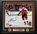 Jamie Drysdale in Action Philadelphia Flyers Autographed 11" x 14" Framed Hockey Photo by Dynasty Sports & Framing