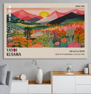 Japan 1986 Wall Art Canvas Print, Framed Yayoi Kusama