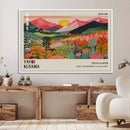Japan 1986 Wall Art Canvas Print, Framed Yayoi Kusama