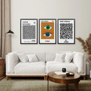 Japanese Yayoi Kusama Famous Wall Art Decor by Wall Art Set