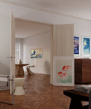 24x36 in, Set of 4, White Aluminum