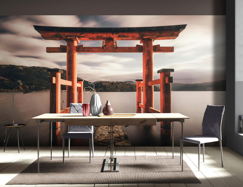 Japanese Torii Gate Wallpaper Mural.