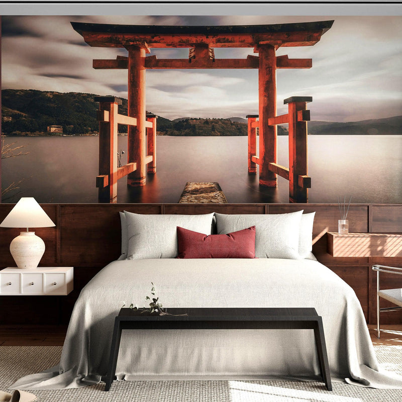 Japanese Torii Gate Wallpaper Mural.