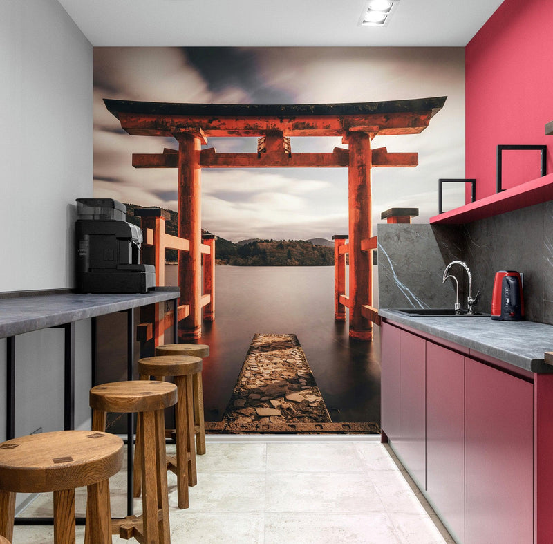 Japanese Torii Gate Wallpaper Mural.