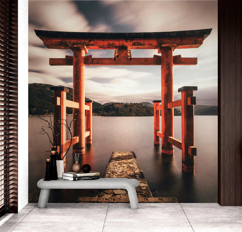 Japanese Torii Gate Wallpaper Mural.