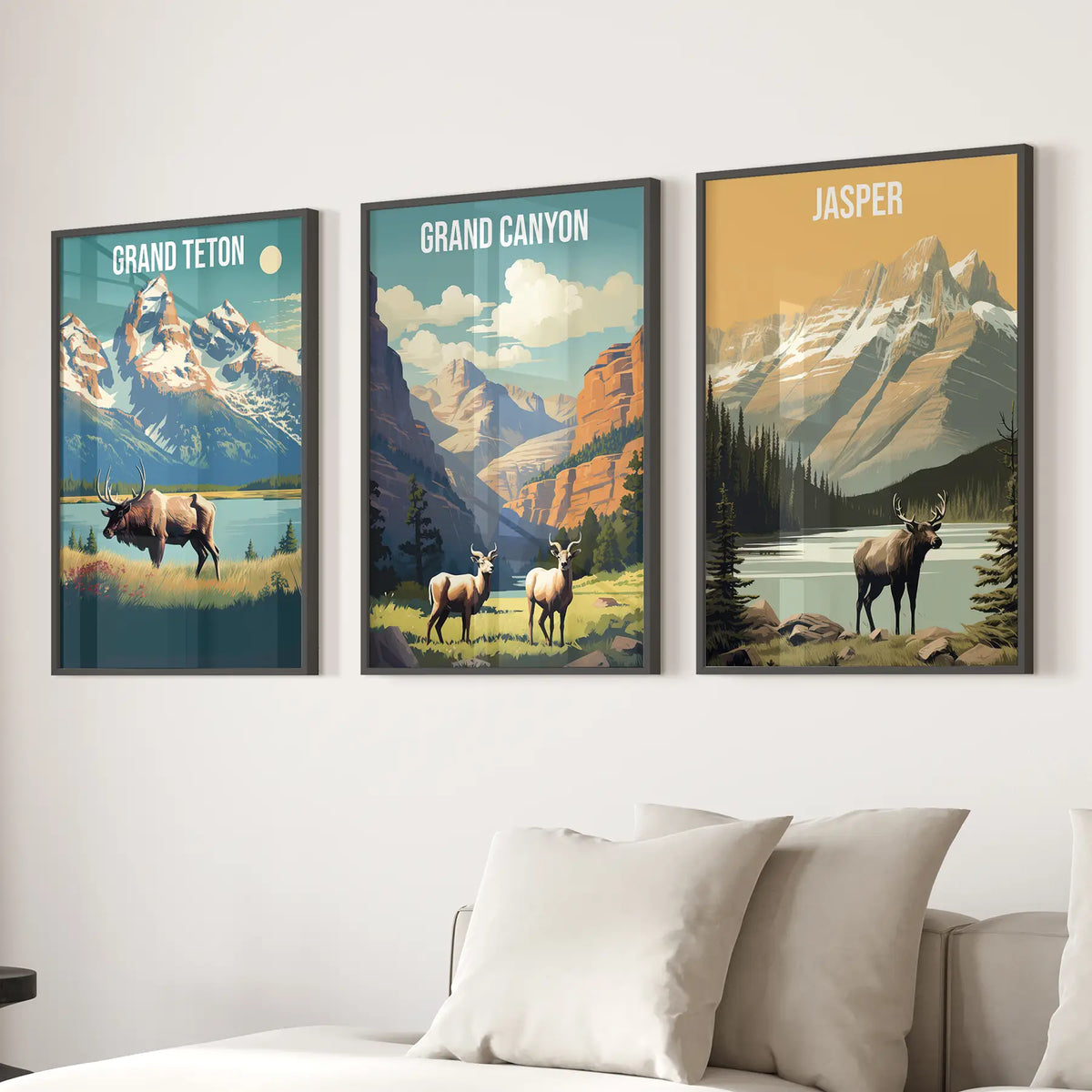 Grand Canyon, Jasper, Grand Teton. National Park Wall Art, photo 4 of 10