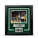 Jaylen Brown Game-Tying 3-Pointer Boston Celtics 8" x 10" Framed 2024 Photo with Engraved Autograph by Dynasty Sports & Framing