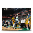 Jaylen Brown Game-Tying 3-Pointer Boston Celtics 8" x 10" 2024 Conference Finals Photo by Dynasty Sports & Framing