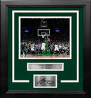 Jayson Tatum Game-Winner v. Nets Boston Celtics 8x10 Framed Basketball Photo with Engraved Autograph by Dynasty Sports & Framing