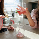 3D Flamingo Stemless Wine Glasses by Jersey Art Glass