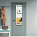 Wall Door Mounted Jewelry Armoire with Frameless LED Mirror by LJGDeals