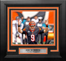 Joe Burrow Arms Up Cincinnati Bengals 8" x 10" Framed Football Photo by Dynasty Sports & Framing