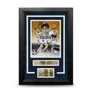 Joe DiMaggio New York Yankees 8" x 10" Framed Baseball Collage Photo with Engraved Autograph by Dynasty Sports & Framing