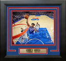 Joel Embiid Rim-Cam Dunk Philadelphia 76ers 8" x 10" Framed Basketball Photo by Dynasty Sports & Framing