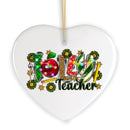 Jolly Teacher Mentor and Instructor Holiday Gift, Christmas Ornament for School Class