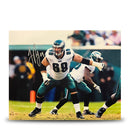 Jon Runyan in Action Autographed Philadelphia Eagles 8" x 10" Football Photo by Dynasty Sports & Framing