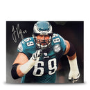 Jon Runyan in the Tunnel Autographed Philadelphia Eagles 8" x 10" Football Photo by Dynasty Sports & Framing