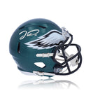 Jordan Davis Philadelphia Eagles Autographed Full Size Football Helmet by Dynasty Sports & Framing