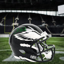 Jordan Davis Philadelphia Eagles Autographed Alternate Black Football Mini-Helmet by Dynasty Sports & Framing