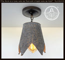 Jubilant FARMHOUSE BARN Ornate Ceiling Light