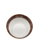Julie Wear Cheval Chestnut Brown Serve Bowl by Weston Table