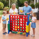 Jumbo 4 in a Row Game Set with 42 Chess Pieces 4-to-Score Giant Game Set by LJGDeals